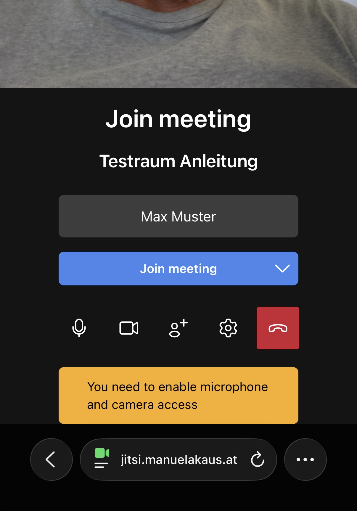 Nachträgliche Berechtigung über Adressleiste